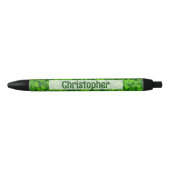 Shamrock Clovers - Gepersonaliseerd Zwarte Inkt Pen (Voorkant)