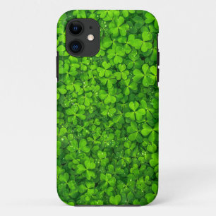 Shamrock Clovers Green Irish Symbol Ierland iPhone 11 Hoesje