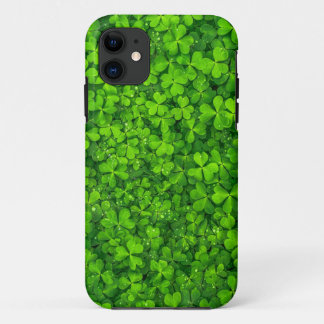 Shamrock Clovers Green Irish Symbol Ierland iPhone 11 Hoesje