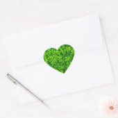 Shamrock Clovers Green Irish Symbol Ierland Hart Sticker (Envelop)
