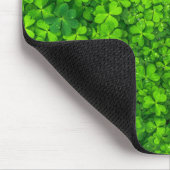 Shamrock Clovers Green Irish Symbol Ierland Muismat (Hoek)