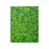 Shamrock Clovers Green Irish Symbol Ierland Notitieblok (Linkerzijde)