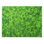 Shamrock Clovers Green Irish Symbol Ierland Notitieblok (Voorkant)
