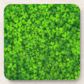 Shamrock Clovers Green Irish Symbol Ierland Onderzetter (Voorkant)