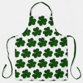 Shamrock Clovers Pattern St. Patrick Schort (Voorkant)