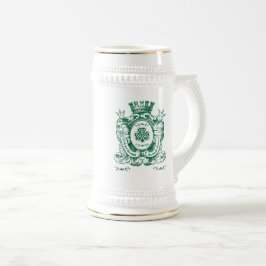 Shamrock Coat of Arm Crest St.Patrick's Day Bierpul