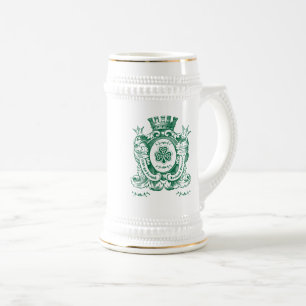 Shamrock Coat of Arm Crest St.Patrick's Day Bierpul