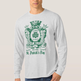 Shamrock Coat of Arm Crest St.Patrick's Day T-shirt