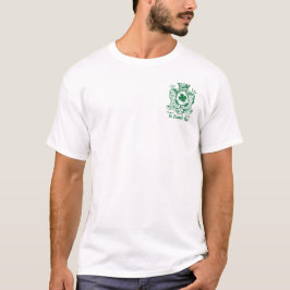 Shamrock Coat of Arm Crest Street Patrick's Day T-shirt