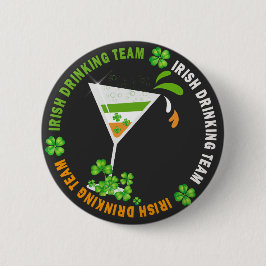 Shamrock Cocktail Button