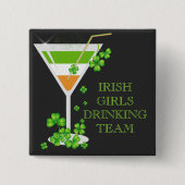 Shamrock Cocktail Button (Voorkant)