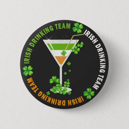 Shamrock Cocktail Button (Voorkant)