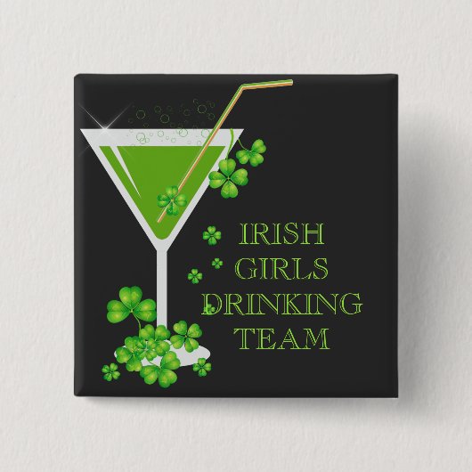 Shamrock Cocktail Button (Voorkant)
