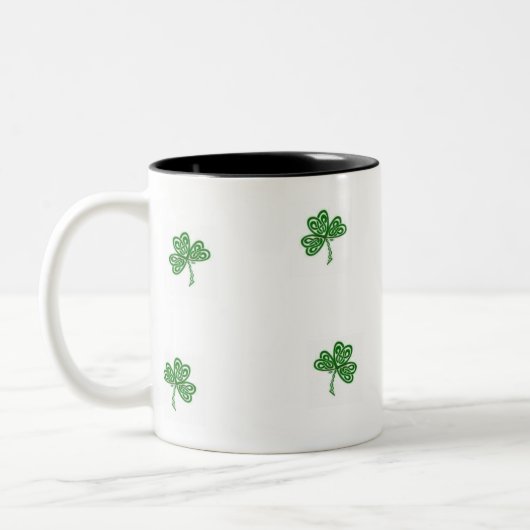 Shamrock Coffee Mok (Links)