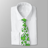 Shamrock Collage Stropdas (Gebonden)