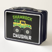 Shamrock Crusher Monster Truck St Patrick's Day (Voorkant)