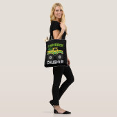 Shamrock Crusher Monster Truck St Patrick's Day Tote Bag (Op model)