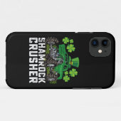 Shamrock Crusher St. Patrick's Dag Monstertruck Case-Mate iPhone Case (Achterkant (horizontaal))