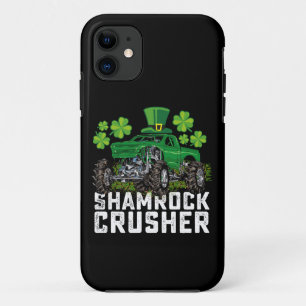 Shamrock Crusher St Patricks Day Monster Truck Case-Mate iPhone Case