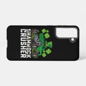 Shamrock Crusher St Patricks Day Monster Truck Samsung Galaxy Hoesje (Achterkant horizontaal)