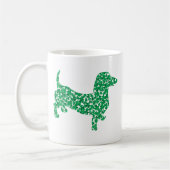 Shamrock Dachshund Koffiemok (Links)