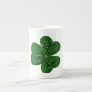 Shamrock Dauwdruppels ا Porselein Kop