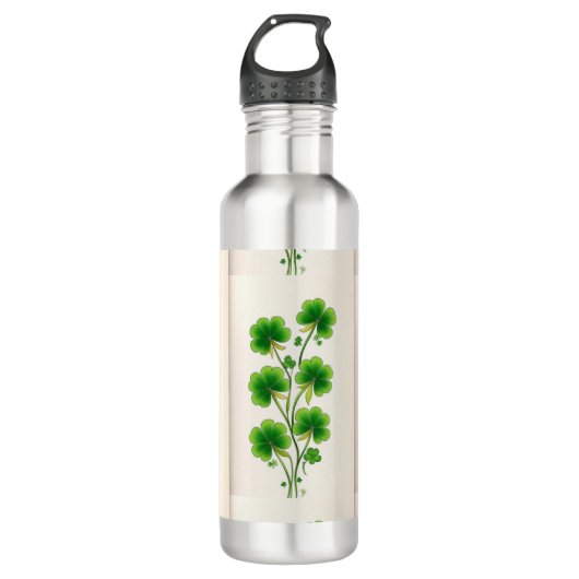 Shamrock Decoratie Waterfles (Voorkant)