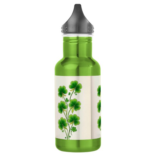 Shamrock Decoratie Waterfles (Links)