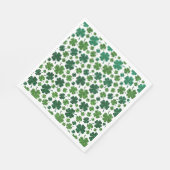 Shamrock Delight-patroon Servet (Hoek)