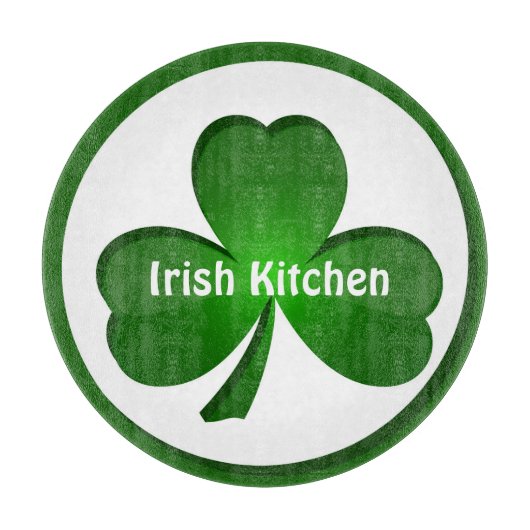 Shamrock Design Cutting Board Snijplank (Voorkant)