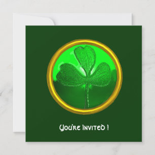 Shamrock detail van SAINT PATRICK'S CELTIC HEART Kaart