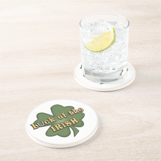 Shamrock Drink Onderzetter (Zijkant)