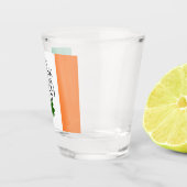 Shamrock Eat Drink and Be Irish Flag Shot Glas (Rechts)
