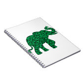 Shamrock-Elephant- Notitieboek (Rechterzijde)