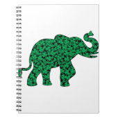 Shamrock-Elephant- Notitieboek (Voorkant)