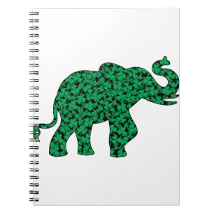 Shamrock-Elephant- Notitieboek