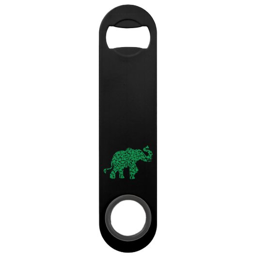 Shamrock-Elephant- Speed Flessenopener (Voorkant)