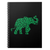 Shamrock Elephants Notitieboek (Voorkant)