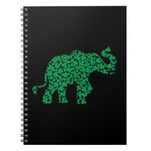 Shamrock Elephants Notitieboek