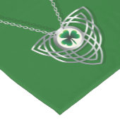 Shamrock en Celtic Knot Korte Tafelloper (Hoek)