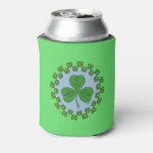 Shamrock en Knotwork Blikjeskoeler (Blikje Achterkant)