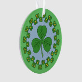 Shamrock en Knotwork Ornament (voorkant)