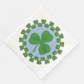 Shamrock en Knotwork Servet (Hoek)