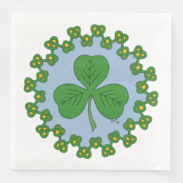 Shamrock en Knotwork Servet
