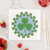 Shamrock en Knotwork Servet (Insitu)