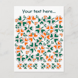 Shamrock en meer briefkaart