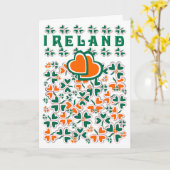 Shamrock en meer kaart (Gele Bloem)