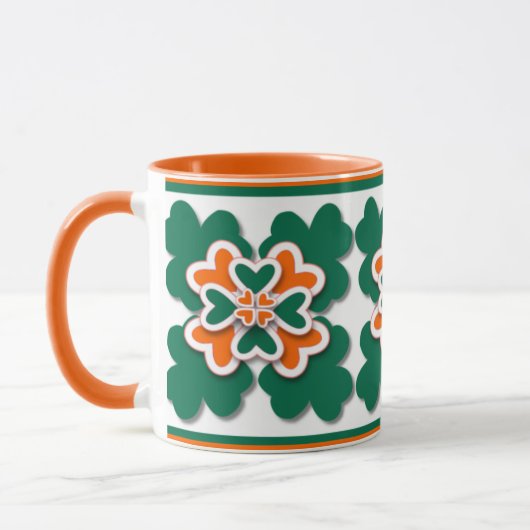 Shamrock en meer mok (Links)