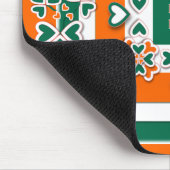 Shamrock en meer muismat (Hoek)