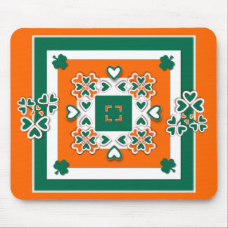 Shamrock en meer muismat